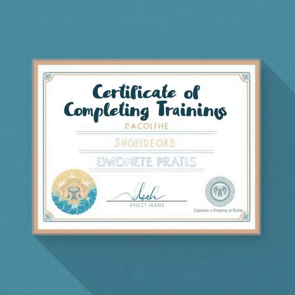 Certifikát školení hybridních vozidel